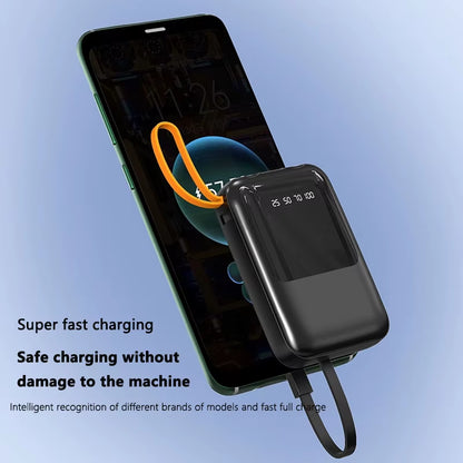 4-in-1 Mini 18650 Power Bank – Fast Charging On the Go