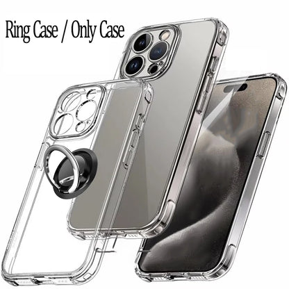 iPhone 17, 16, 15 Pro Max Transparent Phone Case