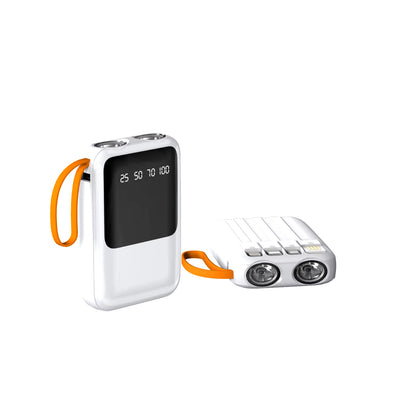 4-in-1 Mini 18650 Power Bank – Fast Charging On the Go
